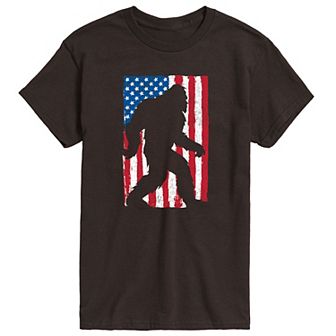 Men's Sasquatch Flag Tee