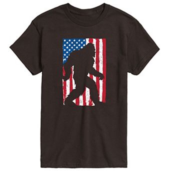 Men's Sasquatch Flag Tee