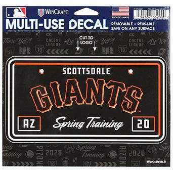 WinCraft San Francisco Giants 2.5" x 5" 2020 Spring Training Multi-Use Decal