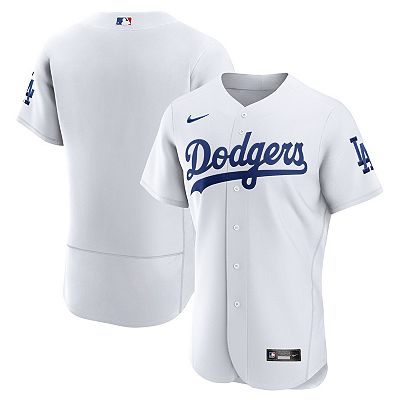 Men s Nike White Los Angeles Dodgers Home Authentic Team Jersey