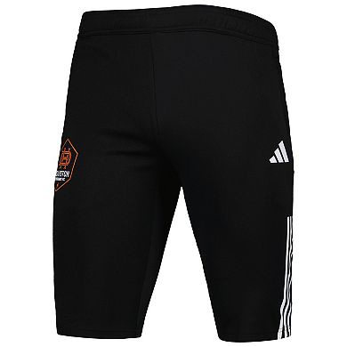 Men's adidas Black Houston Dynamo FC 2023 On-Field Training AEROREADY Half Pants