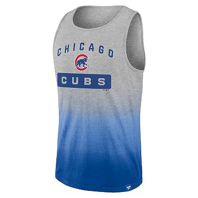 Men's Fanatics Branded Gray/Royal Chicago Cubs Our Year Tank Top