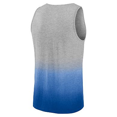 Men's Fanatics Branded Gray/Royal Chicago Cubs Our Year Tank Top