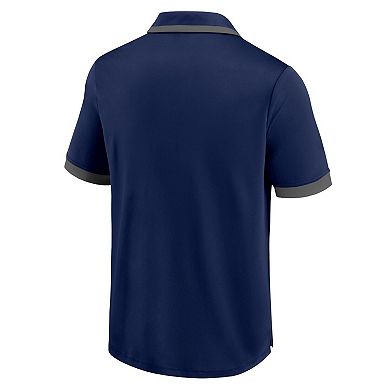 Men's Fanatics Branded Navy Notre Dame Fighting Irish Color Block Polo