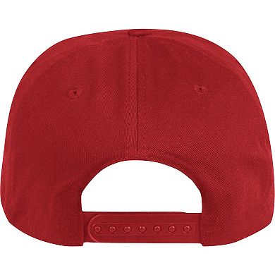 Men's adidas Crimson Indiana Hoosiers Established Snapback Hat