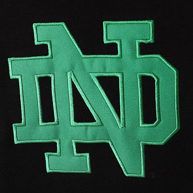 Women's Black Notre Dame Fighting Irish Big Logo Pullover Sweatshirt