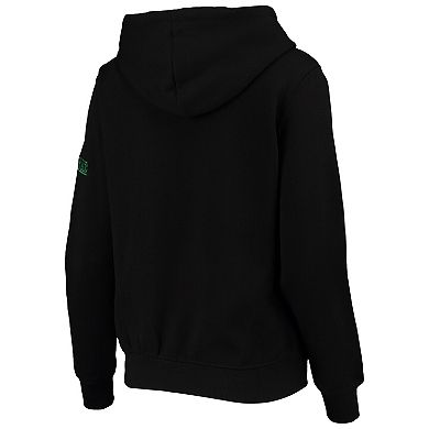 Women's Black Notre Dame Fighting Irish Big Logo Pullover Sweatshirt