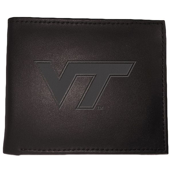 Men's Black Virginia Tech Hokies Hybrid Bi-Fold Wallet