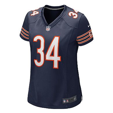 Women's Nike Walter Payton Navy Chicago Bears Game Retired Player Jersey