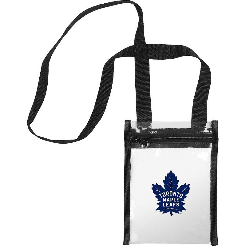 Toronto Maple Leafs To Go Clear Crossbody Tote Bag, Mpl Team