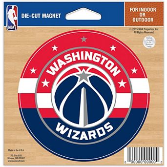WinCraft Washington Wizards 5'' x 6'' Die Cut Magnet