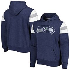 Men's Nike College Navy Seattle Seahawks Big & Tall Fan Gear Prime Logo Fleece  Performance Pullover Hoodie