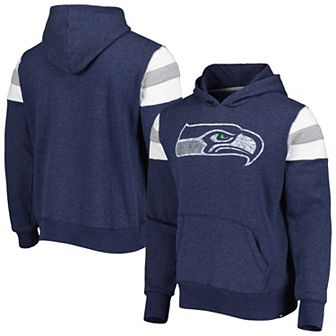 Men's '47 College Navy Seattle Seahawks Premier Nico Pullover Hoodie