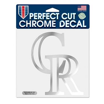 WinCraft Colorado Rockies 6" x 6" Chrome Decal