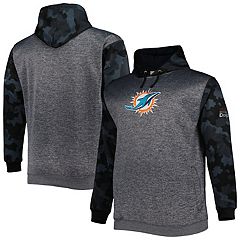 Men's Nike Aqua Miami Dolphins Sideline Half-Zip Hoodie Size: Medium