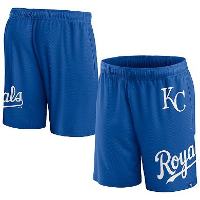 Men's Fanatics Branded  Royal Kansas City Royals Clincher Mesh Shorts