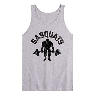 Men's Sasquats Gym Graphic Tank Top
