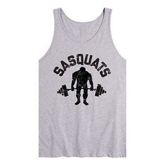 Men's Sasquats Gym Graphic Tank Top