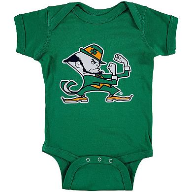 Infant Kelly Green Notre Dame Fighting Irish Big Logo Bodysuit
