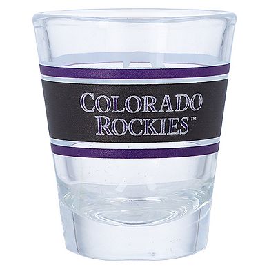 Colorado Rockies 2oz. Stripe Shot Glass