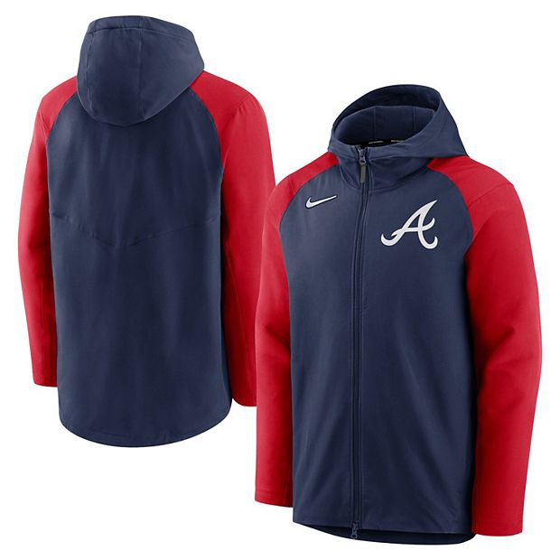 Nike Men's Atlanta Braves Navy Authentic Collection Therma-FIT