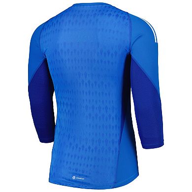 Men's adidas Blue Minnesota United FC 2023 Goalkeeper Long Sleeve Replica Jersey