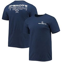 Mens Blue Dallas Cowboys T-Shirts Short Sleeve Tops, Clothing