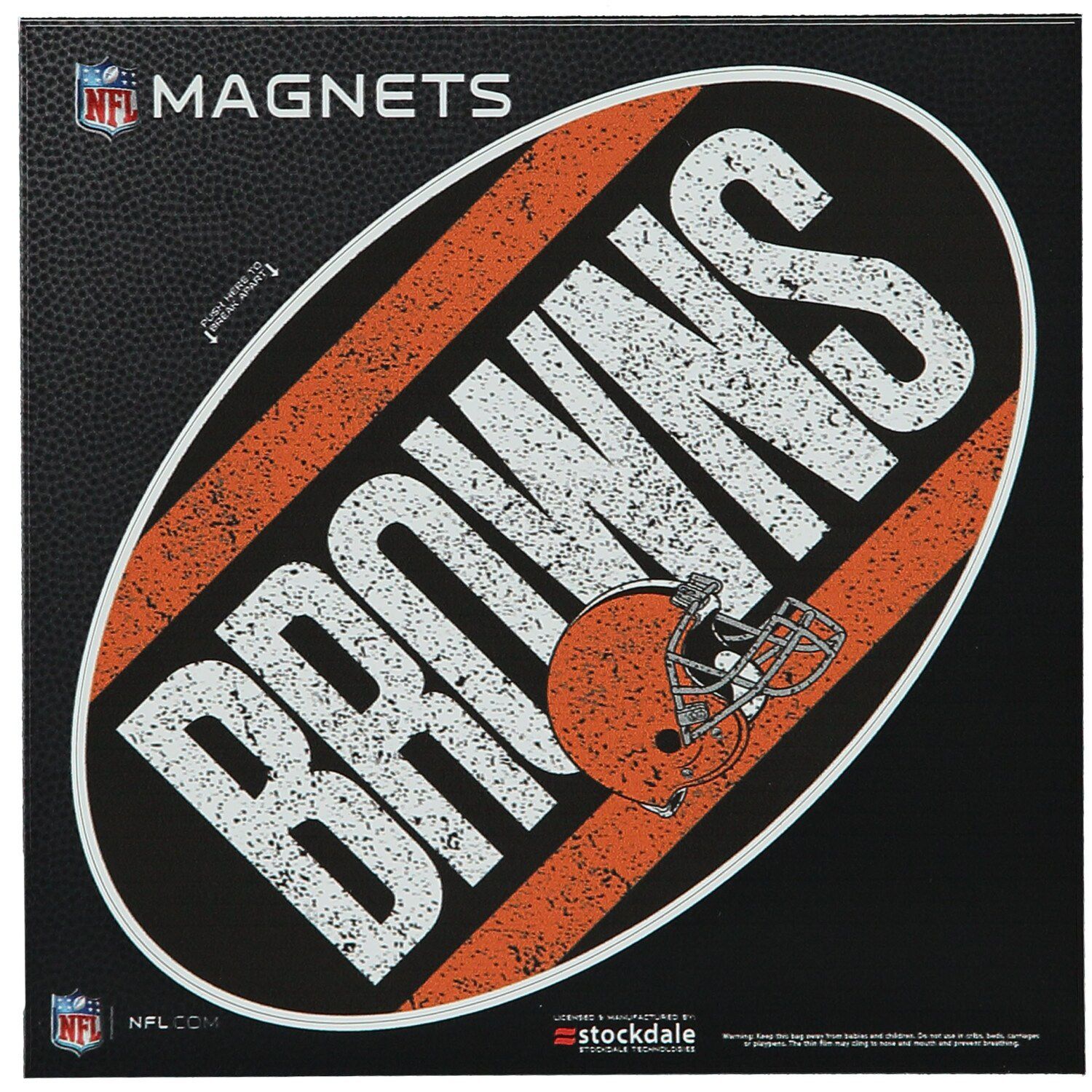 Cleveland Browns WinCraft 3.5 Team Logo Flex Magnet