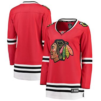 Women's Fanatics Branded Red Chicago Blackhawks Breakaway Home Jersey