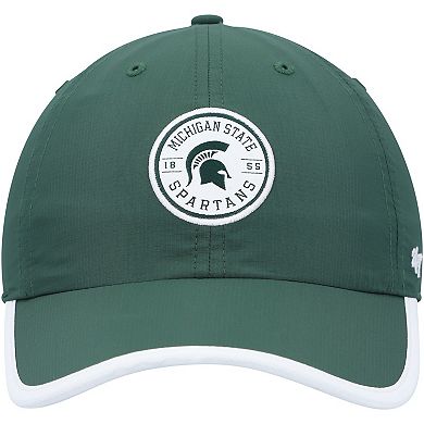 Men's '47 Green Michigan State Spartans Microburst Clean Up Adjustable Hat