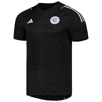 Men's adidas Black Chicago Fire 2023 Replica Goalkeeper Jersey