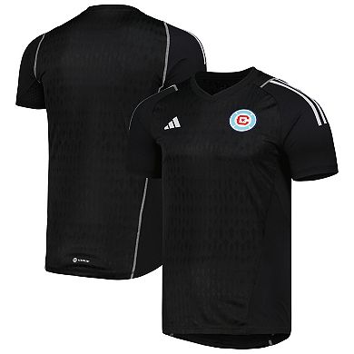 Men's adidas Black Chicago Fire 2023 Replica Goalkeeper Jersey