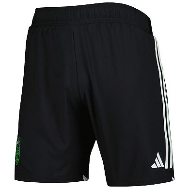 Men's adidas Black Austin FC 2023 Away AEROREADY Authentic Shorts