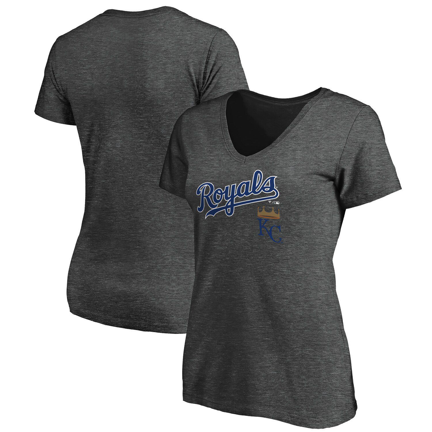 Women's G-III 4Her by Carl Banks White Miami Marlins City Graphic V-Neck Fitted T-Shirt Size: Large