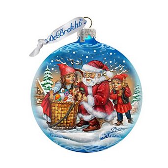 G.Debrekht Christmas Ball Glass Christmas Ornament by G. DeBrekht Christmas Decor - 73367