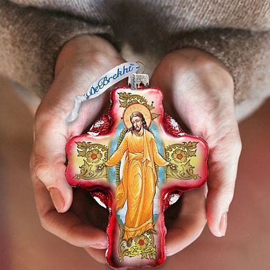 G.Debrekht Chrysostom Glass Ornament by G. DeBrekht DecorNativity Holiday Decor - 758-007