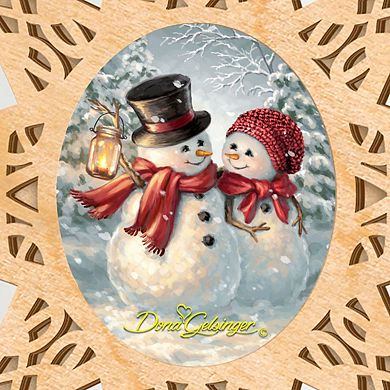 G.Debrekht Snow Much In Love Tree Topper by D. Gelsinger Christmas Decor - 89486-DG