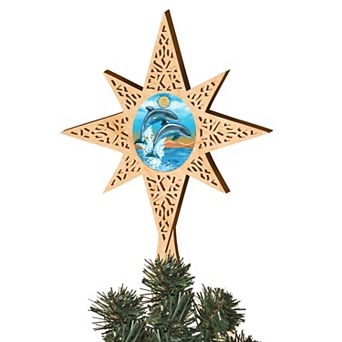 G.Debrekht Sea Life Coastal Tree Topper by G. DeBrekht Coastal Holiday Decor - 89498