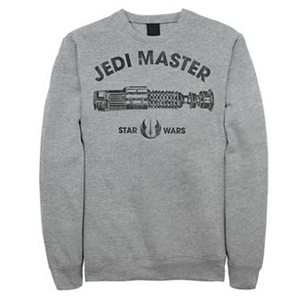 Big & Tall Star Wars Jedi Master Lightsaber Logo Fleece Sweatshirt