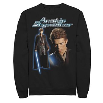 Big & Tall Star Wars Anakin Skywalker Portrait Fleece Sweatshirt