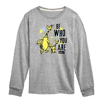 Boys 8-20 Dr. Seuss Be Who You Are Long Sleeve Graphic Tee