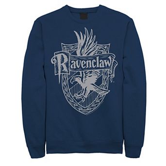 Big & Tall Harry Potter Ravenclaw Detailed Crest Graphic Fleece Pullover