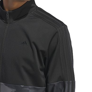 Men's adidas Essentials Camo Tricot Track Jacket