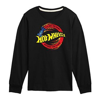 Boys 8-20 Hot Wheels Without Flame Long Sleeve Graphic Tee