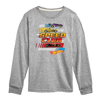Boys 8-20 Hot Wheels Speed Club Long Sleeve Graphic Tee