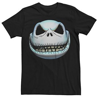 Disney's Nightmare Before Christmas Men's Jack Skellington Head Graphic Tee