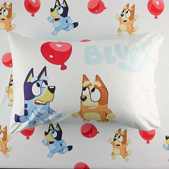 Bluey Floating Balloons Sheet Set with Pillowcases
