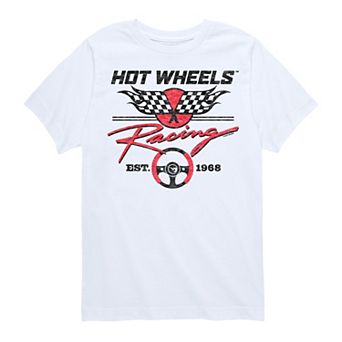 Boys 8-20 Hot Wheels Checkered Flag Graphic Tee