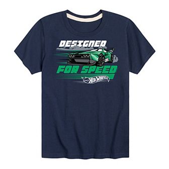 Boys 8-20 Hot Wheels Designed For Speed Graphic Tee