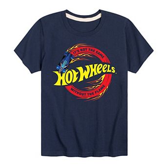 Boys 8-20 Hot Wheels Not Same Without Flame Graphic Tee